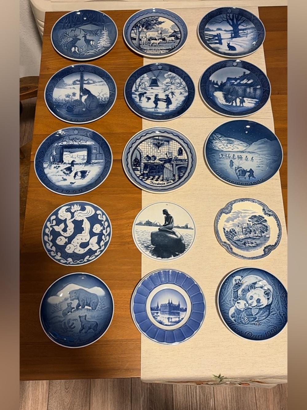 Vintage Royal Copenhagen Collector Plates